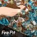Fire Pit Essentials Prairie Reflective Blended Fire Pit Glass   